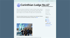 Desktop Screenshot of corinthian67.org
